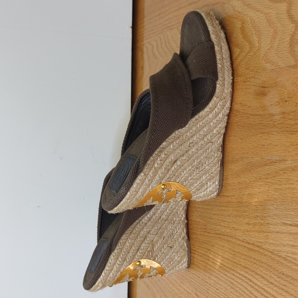 TORY BURCH Kristen Espadrille Wedge Sandals - Picture 3 of 8